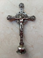 Krucyfiks mini pasyjka 8 cm srebrny Krzyż Srebro 925