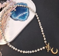 Naszyjnik z kamieni naturalnych jaspis dalmatyński