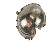 ORYGINALNY REFLEKTOR LAMPA LEWA PRZÓD BI XENON MINI R55 R56 R57 BLACK