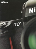 Katalog Prospekt Nikon F100 24 strony E