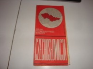 Mapa przeglądowa Europy Czechosłowacja