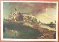 POCZTÓWKA - KRAKÓW - WIDOK WAWELU ZNAD WISŁY - J. Nepomucen GŁOWACKI 1847 ?