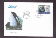 Wyspy Owcze - 1998 rok - FDC Koperta - znaczki nr 328