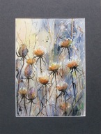 Akwarela pt. Nadeszła jesień