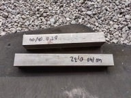 Pręt kwadratowy, wałek nierdzewny, kwasoodporny 40 / 40 mm, od 10 cm, Wawa