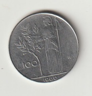 Wlochy 100 lirow 1960