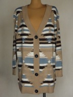 # Świetny rozpinany wzorzysty - JOHN BANER - 44 - 46 #