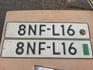 Tablica rejstracyjna samochodowa kolekcjonerska