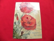 CHÓR CZEJANDA czerwone maki POCZTÓWKA DŹWIĘKOWA