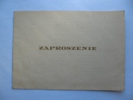 KRAKÓW GIMNAZJUM IM. ŚWIĘTEGO JACKA ZAPROSZENIE NA ZABAWĘ KARNAWAŁOWĄ 1933