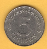 Wenezuela 5 centymów, 1986