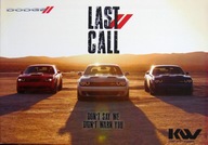Dodge Challenger Last Call prospekt model 2023