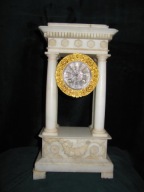 Dobra Cena-MARMUR-Empire zegar kominkowy ok 1830r