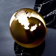 ANDREA SALVETTI GOLDS EGG,24KGOLD,30CM,22/100ITALY