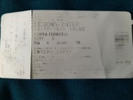 bilet Cesena - Inter Mediolan