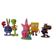 Zestaw figurek SpongeBob Kanciastoporty 6 szt.