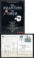 K23991)Karta reklama: Musical Das Phantom der Oper, wyslany 1993