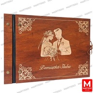 Album ślubny z personalizowanym grawerem