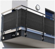 Osłona, mata 90 x 500 cm technorattan