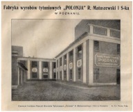 PAPIEROSY TYTOŃ TRAFIKA "POLONIA" POZNAŃ REKLAMA