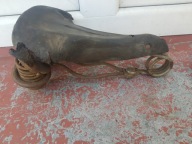 zabytkowe siodełko rowerowe