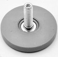 Regulowana stopka meblowa, nóżka wkręcana, system Ikea Besta