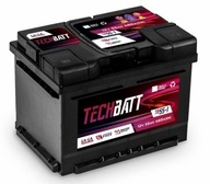 Akumulator 12V 55Ah 460A P+ TechBatt TB-55-1 dowóz montaż