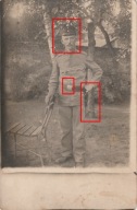 729A ŻOŁNIERZ LANDSTURM KLAMRA BAGNET M88 KUK AUSTRO-WĘGRY
