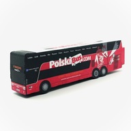 PolskiBus VAN HOOL TD927 MODEL KARTONOWY SKALA 1:87 ModelUNIT