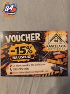 Voucher do kancelarii inżynierskiej Baba na Budowie