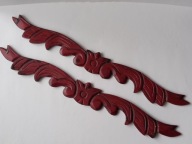 aplikacja ozdoba drewno rzeźbiona ludowa