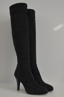 Kozaki Loriblu wysoka cholewka tuż za kolano albo pod naturalny ZAMSZ 37/38