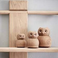 ANDERSEN FURNITURE SOWA DANISH DESIGN OAK r.L NOWA FIGURKA RZEŹBA DENMARK