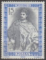 POLSKA - POCZET KRÓLÓW I KSIĄŻĄT - MIESZKO II - 1987 - CZYSTY **