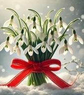 Śnieżyczka przebiśnieg sadzonka w doniczce 10 cm biała pod drzewa trawnik