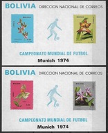 BOLIWIA kwiaty Mi bl 38-9**