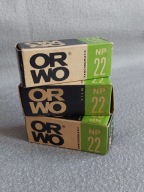 STARY FILM KLISZA FOTOGRAFICZNA ORWO NP22 PANCHROMATIC FILM NOWY LATA 60