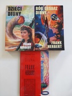 Dzieci Diuny Bóg cesarz Diuny Diuna Frank Herbert 3 tomy