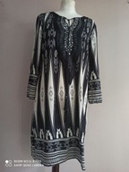 QUEEN'S SUKIENKA swobodna hippie hafty 38/40/42