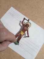 Stara Zabawka PRL Żołnierzyk Indianin wysoki