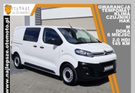 Citroen Jumpy, Wersja M, BRYGADOWKA, 6 miejsc, DOKA, hak, tempomat, klima