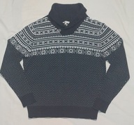 swetr męski L OVS ze wzorem wymiary podane w opisie