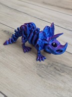 Figurka Szkielet Triceratopsa 22cm 3D - Model Kolekcjonerski Druk3d