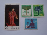 Japonia - zestaw - Mi. 1177,1178,1183,1184 **