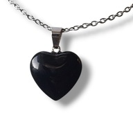 J23C WALENTYNKI Wisiorek/zawieszka kamienie JADEIT SERCE