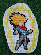 Trunks Tronk Dragon Ball DBZ haft zawieszka brelok