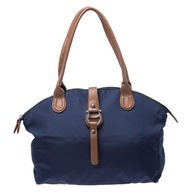 Aigner Navy Blue Nylon Piccolina Tote TOREBKA UNIWERSALNA