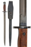 Bagnet brytyjski 'Sword bayonet, pattern 1907 (Mark I)' prod. 'WSC' 1944