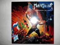MANOWAR Warriors Of The World (2002) LP 2002 Germany Ltd orange NOWA, MINT