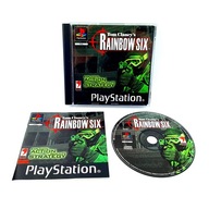 TOM CLANCY'S RAINBOW SIX PS1 PSX PAL PREMIEROWE ANGIELSKIE WYDANIE ENG